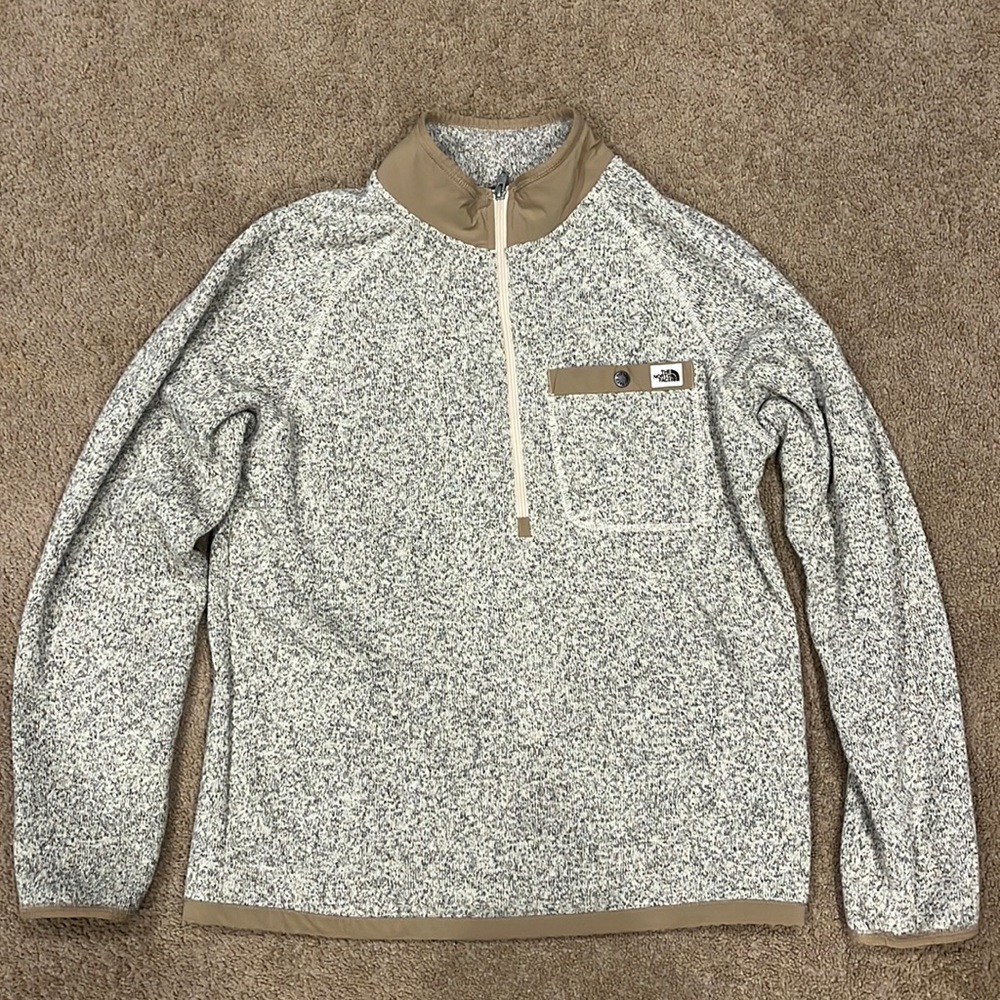 Mens Size medium The North Face Men’s Gordon Lyons ¼-Zip.